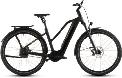 BICICLETA ELECTRICA CUBE KATHMANDU HYBRID COMFORT SLX 800 TRAPEZE SOLARECLIPSE GOLD - Img 2
