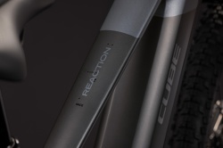 BICICLETA ELECTRICA CUBE REACTION HYBRID RACE 800 SLABGREY CHROME 2027 cadru L (20") - roti 29 - Img 3