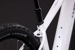 BICICLETA ELECTRICA CUBE REACTION HYBRID RACE 800 SNOW BLACK 2027 cadru L (20") - roti 29 - Img 4