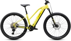 BICICLETA ELECTRICA CUBE REACTION HYBRID RACE 800 TRAPEZE BANANASPLIT BLACK 2027 cadru L (20") - roti 29