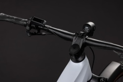 BICICLETA ELECTRICA CUBE STEREO HYBRID ONE22 PRO 800 FE FOGGREY SPARKLEROSE 2027 cadru L (20") - roti 29 - Img 2