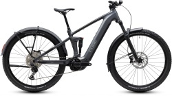 BICICLETA ELECTRICA CUBE STEREO HYBRID ONE22 PRO 800 FE SLABGREY CHROME 2027 cadru L (20") - roti 29