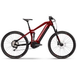 Bicicleta electrica MTB Full suspension HAIBIKE AllTrail 5 29 i630 12-G Deore Glossy Dyn Red Black Grey