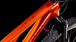 Bicicleta MTB Full Suspension CUBE AMS ONE11 C:68X Pro 29 electricorange´n´carbon