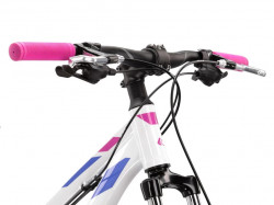 Bicicleta MTB KROSS LEA 3.0 SR D 27.5" Alb-Roz S