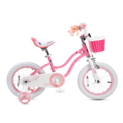 Bicicleta copii Royal Baby Star Girl Coaster Brake 14 Pink