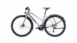 Bicicleta Trekking-Oras CUBE NULANE PRO FE TRAPEZE Grey Black