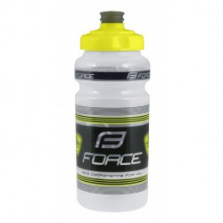 Bidon Force-SKC Tufo 0.5l transparent/negru-galben