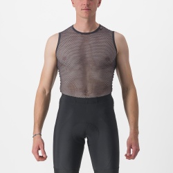 Bluza corp fara maneci Castelli Miracolo Wool SL, Gri, XL