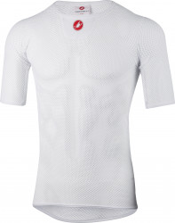 Bluza de corp perforata Castelli Core Mesh SS Alb