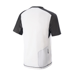Bluza maneca scurta Alpinestars Alps 8 V2 SS Alb/Negru/Albastru L - Img 2