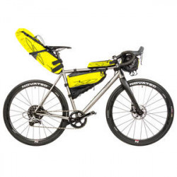 Borseta Sa M-WAVE BP SADDLE - L Galben Neon/Negru - Img 2