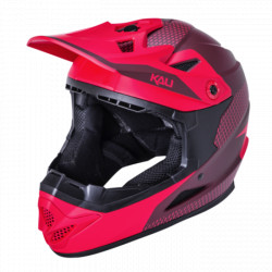Casca Bicicleta Kali Zoka Stripe Matte Red Burgundy Youth