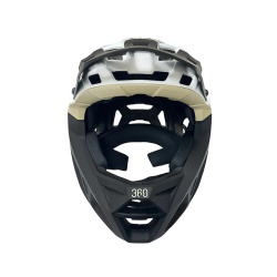 Casca full-face Integra Sport white - Military Green M (55-58 cm) - Img 3