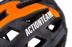 Casca CUBE Badger X Actionteam Grey-Orange
