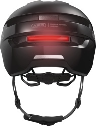 CASCA PENTRU BICICLETA ABUS PURL-Y ACE CU LUMINA SPATE SI VIZIERA FATA - Img 2