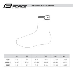 HUSE PANTOFI FORCE HOT EXTREME NEOPREN NEGRU - Img 5