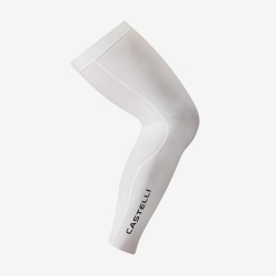 Incalzitoare picioare Castelli UPF 50+ Leg 3, unisex, alb M