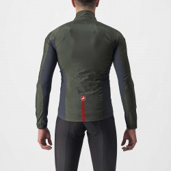 Jacheta de vant Castelli Squadra Stretch Kaki - Img 2