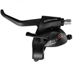 Maneta Integrata Schimbator/Frana Shimano Tourney ST-TX800-L Stanga 3 Foi Negru - Img 2