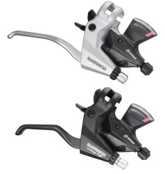 Maneta schimbator/frana Shimano Acera ST-M310, dreapta 8V ARGINTIU - Img 2