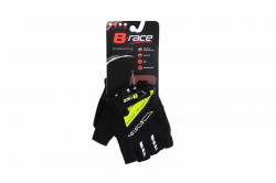 Manusi B-RACE BUMP Negru/Rosu L - Img 2