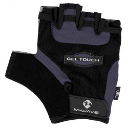 Manusi Ciclism M-WAVE M (Grey/Negru) - Img 1