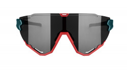 Ochelari Force Creed, lentila neagra oglinda, rosu petrol - Img 3