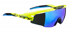 Ochelari Force Everest, lentila albastra oglinda, fluo - Img 3