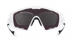 Ochelari Force Ombro Plus, lentila albastra laser, alb mat - Img 4