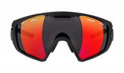 Ochelari Force Ombro Plus, lentila rosie, negru mat - Img 3