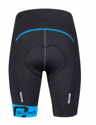 Pantaloni Force B30 Cu Bazon din Gel Negru/Albastru - Img 2