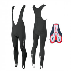Pantaloni Force Z68 cu bretele negri XL