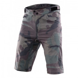 Pantaloni Scurti Bicicleta Cu Bazon Troy Lee Designs Flowline Camo Woodland