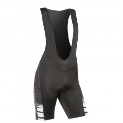 Pantaloni Scurti cu Bretele M-Wave,Negru/Alb , XL