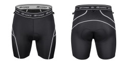 Pantaloni scurti Force MTB-11 bazon detasabil Albastru/Negru - Img 4