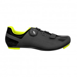 Pantofi ciclism FLR F-11 Pro Road - Negru-Galben Neon