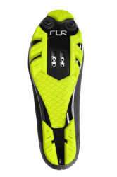 Pantofi ciclism FLR F-70 Elite MTB - Negru - Galben Neon
