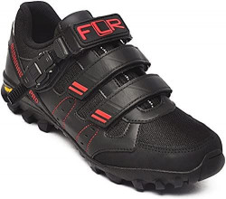 Pantofi ciclism FLR Freeride Bushmaster Pro MTB - Negru-Rosu