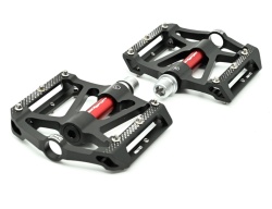Pedale Bikesport West Biking KP137 Aluminiu CNC cu 3 rulmenti - Img 3