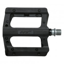 Pedale cu platforma HT NANO PA12A Plastic Negre Pini Detasabili