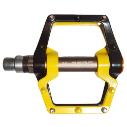 Pedale K-PEDC MTB Rulment Galben-Negru
