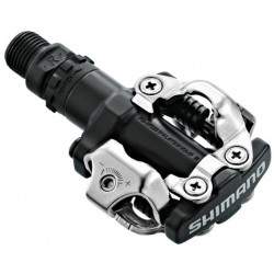 PEDALE SHIMANO PD-M520L SPD FARA CATADIOPRII INCLUDE PLACUTE NEGRU