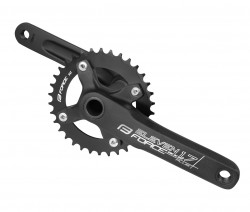 Pedalier Force Eleven1.7B AL 34T 175 mm negru