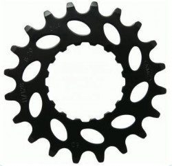 Pinion KMC pentru Bosch Cr-Mo Negru 20T 1/8