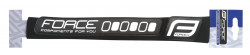 Protectie cadru Force F Rubber neopren 9.5 cm Negru/Alb - Img 2