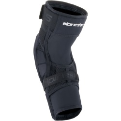Protectii Genunchi Alpinestars A-Impact Plasma Elite Shield Knee Protector Black White XL - Img 2