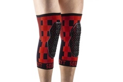 Protectii genunchi Seryt Checker Red L/XL - Img 3