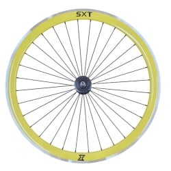 Roata Fata Single Speed/Fixie SXT 700-32H 40 mm Galben