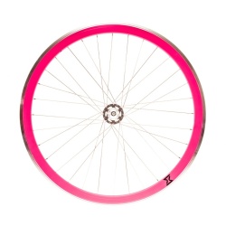 Roata Fata Single Speed/Fixie SXT 700-32H 40mm Roz - Img 3